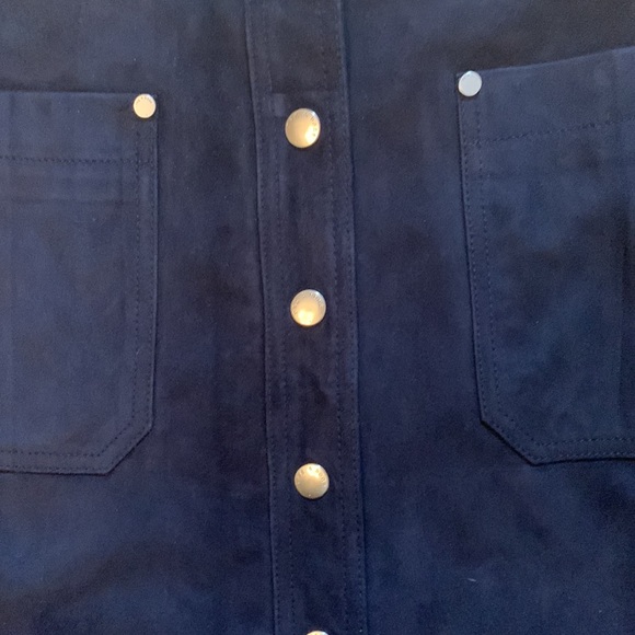 Rag & Bone Suede Skirt - Picture 2 of 6